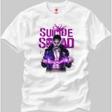 Crazy Suicide Squad The Joker Electric Erkek T-Shirt - XL - Beyaz