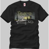 Crazy The Doors Riders On The Storm Erkek T-Shirt - L - Siyah