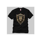 Crazy World Of Warcraft Alliance Shield Erkek Tişört