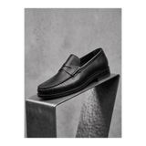 CRC AYAKKABI %100 Hakiki Deri Rugan Erkek Loafer - El İşçiliği Premium Klasik Ayakkabı - Burgundy Patent