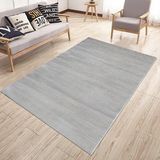 Crea 704 Gri Sedef 80x150 cm Ebatlı Halı