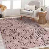 Crea 8011 Vanilya Açık Kahve 80x150 cm Kilim