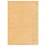 Crea Decolux Azade 8202 Sarı Özel Kaymaz Tabanlı Pamuk Dokuma Kilim, Sarı, 100 x 200