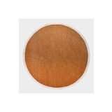 Crea Decolux Azade 8203 Hardal Daire Özel Kaymaz Tabanlı Pamuk Dokuma Kilim, Hardal, 200 x 200