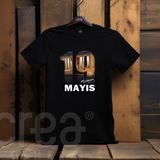 Crea Eymer Wear 19 Mayıs Özel Tasarım Atatürk Anıtkabir Baskılı Siyah Tişört