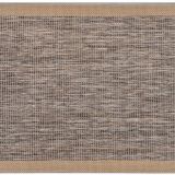 Crea Halı Andora Bordürlü Hasır Dokulu Sisal Çerçeveli Halı, As03, 120X180