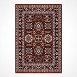 Crea Halı Kutay Bordo Etnik Desen Halı Ky04 - 200x290