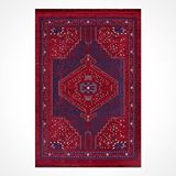 Crea Halı Sahra Bordo Etnik Desen Halı Sn02 - 120x180
