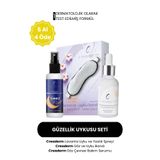 CREADERM Güzellik Uykusu Seti (Uyku Spreyi & Uyku Bandı & Göz Çevresi Serum)