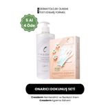 CREADERM Onarıcı Dokunuş Seti (Nemlendirici Bakım Kremi & Pamuklu Koruyucu Eldiveni)