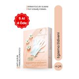 Creaderm Pamuklu Koruyucu Egzama ELDIVENI-%100 Pamuklu- Egzema Eldiveni- 4 Adet