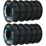 Creality Cr-Petg Filament 1.75MM 10KG, 3D Yazıcı Filament Petg Vakum Paketleme, Siyah 10*1kg Makara