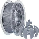 Creality CR-PLA Filament, 1.75mm 3D Yazıcı Filamenti, 1.0kg (2.2lbs) Makara, Çözgü Arttırılmış Tokluk Yok, Boyutsal Doğruluk ± 0.03mm Baskı Filamenti, FDM 3D Yazıcılar için Uygun (Gri)