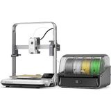 Creality Ender-3 V4 Combo Gri 3D Yazıcı Filament ile Wi-Fi Bağlantı Özelliği Sunar