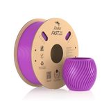 Creality Ender Fast PLA Filament 1,75 mm, 3D Yazıcı Filament 300 mm/sn'ye kadar Yüksek Hız, Geri Dönüştürülebilir Karton Makara, Çoğu FDM 3D Yazıcıya Uygun - 1 kg (2,2 lb) Mor