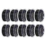 Creality Hyper Pla Rfıd 1.75MM Siyah 10'lu Paket, 3D Yazıcı Için Yüksek Hızlı Filament 1.75 Pla (30-600MM/S)