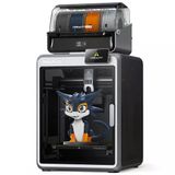 Creality K2 Combo(A) 3D Yazıcı, 260×260×260 mm Yapı Hacmi, 16 Renge Kadar Çok Renkli Baskı, Isıtmalı Baskı Odası, Çift Aı Kameralar ve Servo Motorlar, Tak ve Çalıştır