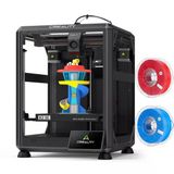 Creality K2 Se 3D Yazıcı, 2 Rulo Hyper Pla Rfıd Filament (Rastgele Renk), 500 Mm/s Yüksek Hızlı Baskı, 220 × 215 × 245 mm Yapım Alanı, Otomatik Tesviye, Doğrudan Ekstruder, Sağlam Metal Çerçeve