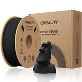 Creality Resmi 3D yazıcı filamenti, Hyper PLA yüksek hızlı filament, 1,75 mm 3D baskı filamenti, yüksek hızlı baskı için, ölçü hassasiyeti +/-0,02 mm, 1 kg/makara - siyah
