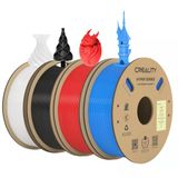 Creality Resmi Hyper Pla Filament Siyah+Beyaz+Mavi+Kırmızı 4Kg, Yüksek Hızlı Baskı Ve Dayanıklı, Pürüzsüz, Çıkıntı Performansı İçin