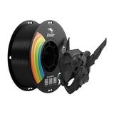 Creality Upgrade Ender 3D Yazıcı Filamenti, Siyah Pla+ Filamenti 1,75 Mm, 1 kg Makara (1,0 Kg), Do
