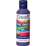 Creall HV91526 Top Deco Koyu Mor 80 ml Akrilik Boya