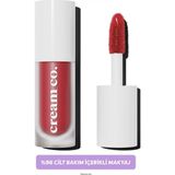 Cream Co. Allık Ruj Göz Farı Glow Tint Chilli Red | Nemlendirici Makyaj | Kiremit | Hyaluronik Asit Peptit - Turuncu