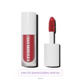 Cream Co. Allık Ruj Göz Farı Glow Tint Chilli Red | Nemlendirici Makyaj | Kiremit | Hyaluronik Asit Peptit