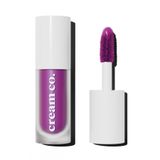 Cream Co. Allık Ruj Göz Farı Glow Tint Dream Grape, Nemlendirici Makyaj, 510 Mor, Hyaluronik Asit Peptit