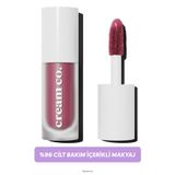 Cream Co. Allık Ruj Göz Farı Glow Tint Rich Berry | Nemlendirici Makyaj | Pembe Bordo | Hyaluronik Asit Peptit