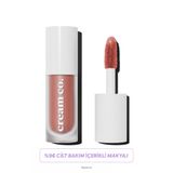 Cream Co. Allık Ruj Göz Farı Glow Tint Soft Mocha | Nemlendirici Makyaj | Nude | Hyaluronik Asit Peptit