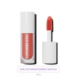 Cream Co. Allık Ruj Göz Farı Glow Tint Warm Peach | Nemlendirici Makyaj | Şeftali | Hyaluronik Asit Peptit