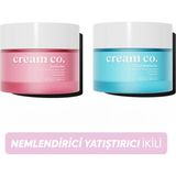 Cream Co. Cilt Tonu Eşitleyici Aydınlatıcı Bariyer Güçlendirici Su Bazlı Nemlendirici Yüz Kremi İkili