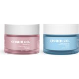 Cream Co. Cilt Tonu Eşitleyici Aydınlatıcı Yatıştırıcı Onarıcı Su Bazlı Nemlendirici Yüz Kremi Ikili