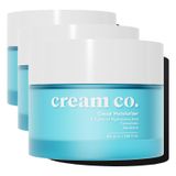 Cream Co. Cloud Moisturizer, Hassas Ciltler için Nemlendirici Yüz Kremi, 50 ml (3 paketi)