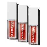 Cream Co. Dudak Parlatıcısı Nemlendirici Besleyici Lip Oil Gloss, Dudak Yağı Çarkıfelek Aromalı, E Vitamini (3 paketi)