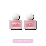 Cream Co. İkili Aura Parfüm Seti EDP 2x50 ML | Vanilyalı Pudralı Kalıcı Kokulu Kadın Parfümü | Yasemin Zambak