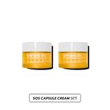 Cream Co. İkili Kapsül Krem C Vitamini Leke Karşıtı Cilt Tonu Eşitleyici Nemlendirici Yenileyici Yüz Kremi Set