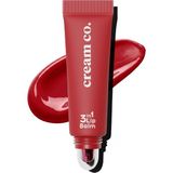 Cream Co. Nemlendirici Parlatıcı 3in1 Lip Balm, Dudak Bakım, Strawberry Sorbet Kırmızı, Hyaluronik Asit Seramid - 0,5 gr