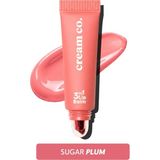 Cream Co. Nemlendirici Parlatıcı 3in1 Lip Balm | Dudak Bakım | Sugar Plum Pembe Erik | Hyaluronik Asit Seramid - 07-Pembe