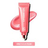 Cream Co. Simli Nemlendirici Parlatıcı 3in1 Lip Balm | Dudak Bakım | Sugar Plum Pembe Erik | Hyaluronik Asit Seramid