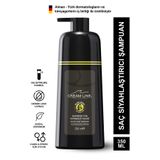 Cream Line Kadın ve Erkeklere Özel Geliştirilmiş Saç Siyahlaştırıcı Dip Boyası Şampuanı 350 ml