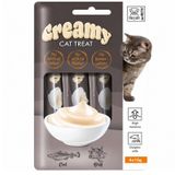 Creamy Cat Treat Cod&Beef 4x15 gr Kedi Kreması
