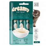 Creamy Cat Treat Salmon&Beef 4x15 gr Kedi Kreması