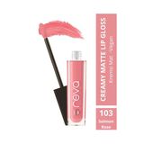 Creamy Matte Lip Gloss Solmon Rose - Mat Krem Dudak Parlatıcısı - No: 103 - Vegan & Temiz İçerik