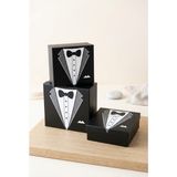 Creapack Damat Kolisi 3'lü Set, Damat Hediye Kutusu, Şık Tasarım, Kaliteli Malzeme