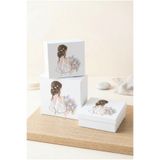 CREAPACK Gelin Bohçası, 3' lü Set, Gelin Çeyiz Kutusu, Gelin Hediye Kutusu, 3 Boy Gelin Kutusu