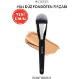 Cre'ars Düz Fondöten Fırçası Cre'Ars Face Paint Brush #104