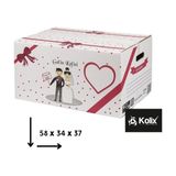 Creart Home Kolix Standart Çeyiz - Taşıma Kolisi En Kalın Büyük ve Sağlam Zımba Dikişli Koli - 10 ADET