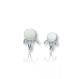 Crearthome 2 Li Üçgen Kristal Dekoratif Obje Gümüş C-00426-G-Szr